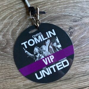 2 VIP Chris Tomlin and Hillsong United Tour 2022 Lanyards
